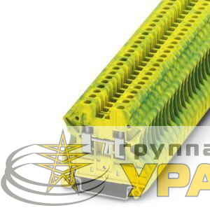 Клемма защитного провода UT 2.5-PE Phoenix Contact 