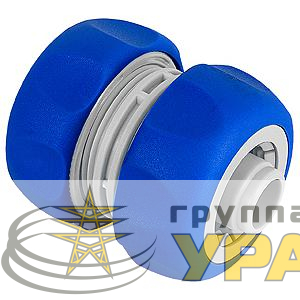 Муфта ремонтная соединительная для шланга 19мм (3/4) пластик TPR (20/200) Green Apple 