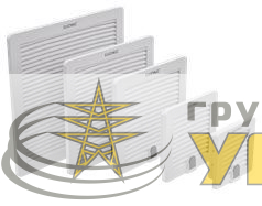 Решетка вентиляционная с фильтром 325х325мм IP54 DKC 