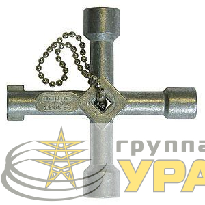 Ключ универсальный для распределит. шкафа 72х72мм HAUPA 