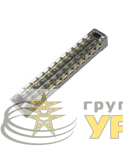 Блок зажимов ТВ 1512 15А 12 клеммных пар IP30 Электротехник 