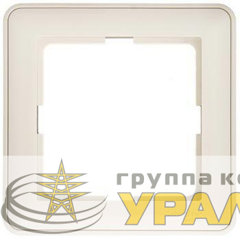 Рамка 1-м W59 сл. кость SE  (КД-1-28)