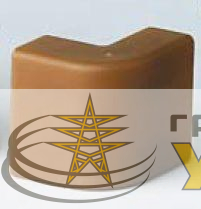 Угол внешний для кабель-канала 22х10 AEM корич. DKC 