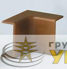 Угол внутренний для кабель-канала 40х17 AIM корич. DKC 