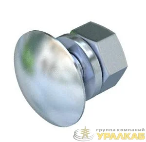 Комплект креп. M10х25 FRS 10х25 F (болт плос/гол.+гайка+шайба) OBO 