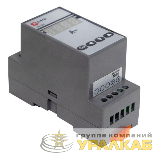 Амперметр цифровой AD-G31 1ф на DIN EKF 
