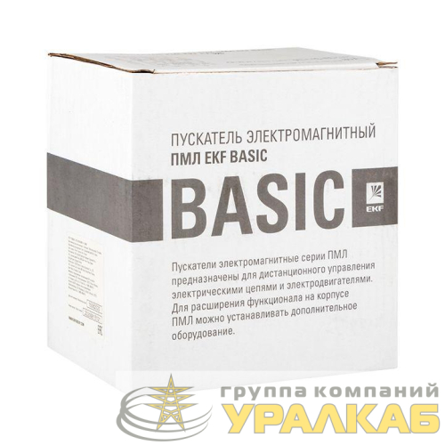 Пускатель ПМЛ-4160ДМ 80А кат. 230В AC Basic EKF 
