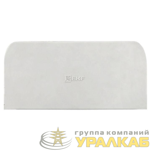 Заглушка 105х50 C-Line бел. (уп.2шт) EKF 