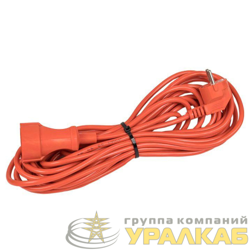 Удлинитель-шнур 1х40м с заземл. 16А IP20 Зевс 2.0 3.5кВт ПВС 3х1 PROxima EKF 