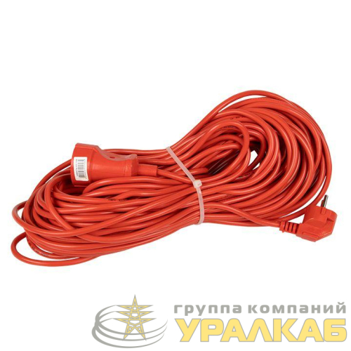 Удлинитель-шнур 1х40м с заземл. 16А IP20 Зевс 2.0 3.5кВт ПВС 3х1 PROxima EKF 