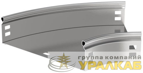 Угол для лотка плавный 45град. 500х80 Г01 ESCA IEK 