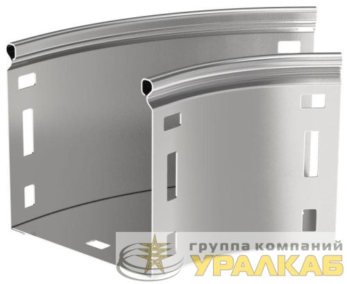 Угол для лотка плавный 45град. 200х100 Г01 ESCA IEK 