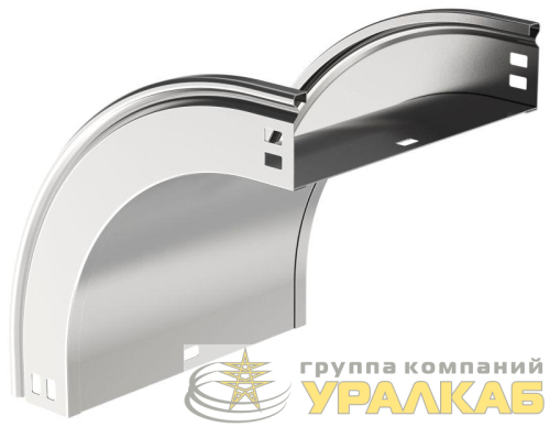 Угол для лотка плавный 90град. 300х100 В20 ESCA В20 IEK 