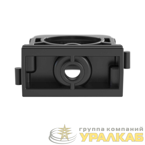 Держатель для труб (клипса) d17мм с крышкой полиамид черн. DKC 