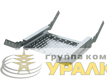 Угол для лотка вертикальный 400х80 гор. оцинк. DKC 