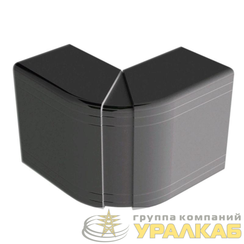 Угол для кабель-канала внешний изменяемый 110х50 черн. DKC 