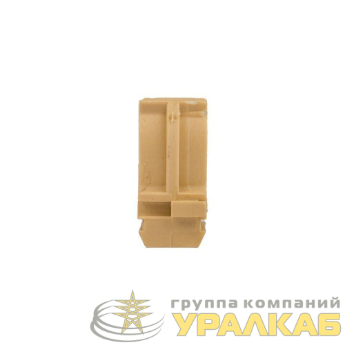Держатель для труб (клипса) d16мм свет. дерево (уп.10шт) Plast EKF 