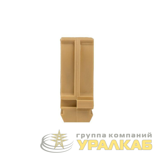 Держатель для труб (клипса) d25мм свет. дерево (уп.10шт) Plast EKF 