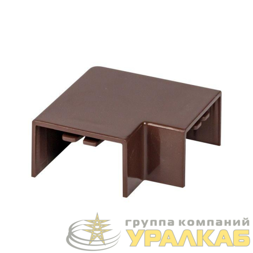 Поворот на 90град. 25х16 под темн. дерево Plast PROxima (уп.4шт) EKF 
