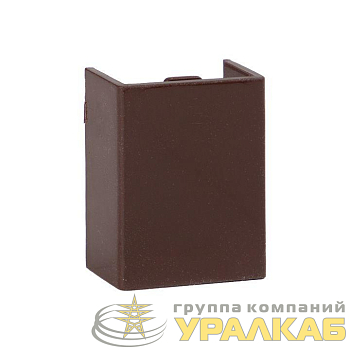 Соединитель 20х10 под темн. дерево Plast PROxima (уп.4шт) EKF 