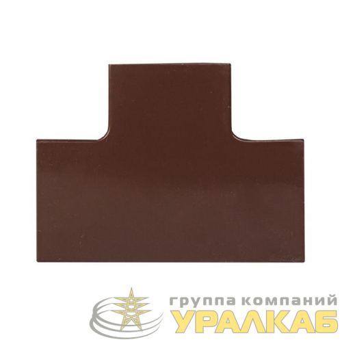 Угол T-образный 25х25 под темн. дерево Plast PROxima (уп.4шт) EKF 