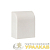 Заглушка 20х10 бел. Plast PROxima (уп.4шт) EKF 