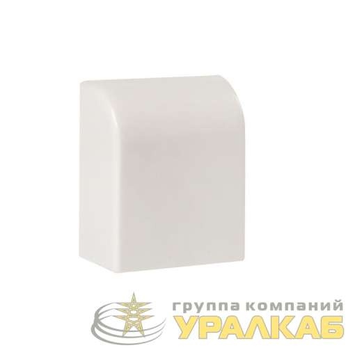 Заглушка 20х10 бел. Plast PROxima (уп.4шт) EKF 