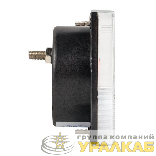 Амперметр аналоговый AM-A801 на панель 80х80 кругл. вырез 50А прям. подкл. EKF am-a801-50/