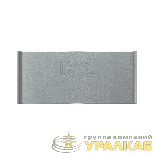 Держатель для труб (клипса) d50мм с крышкой оцинк. сталь DKC 