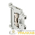 Колодка клеммная JXB-S-2.5 24А пружинная сер. EKF 