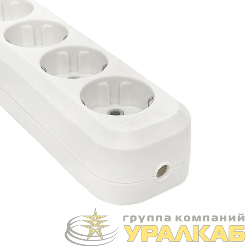 Колодка удлинителя 4-м с заземл. 16А Эксперт 3.5кВт EKF 