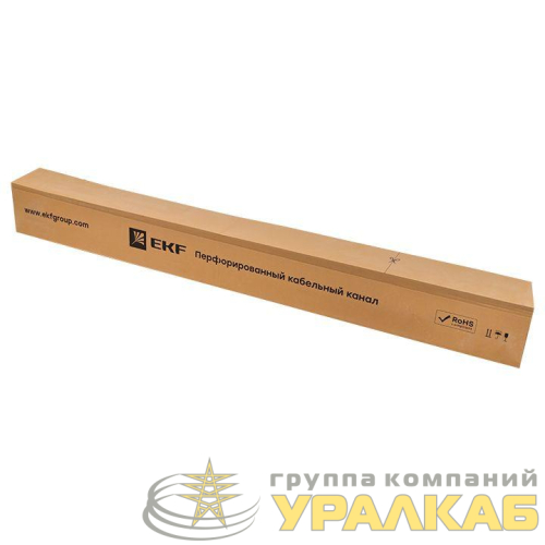 Кабель-канал перфорированный 30х25 L2000 пластик PROxima EKF 