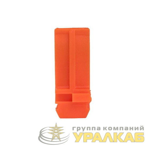 Держатель для труб (клипса) d25мм оранж. (уп.10шт) Plast EKF 