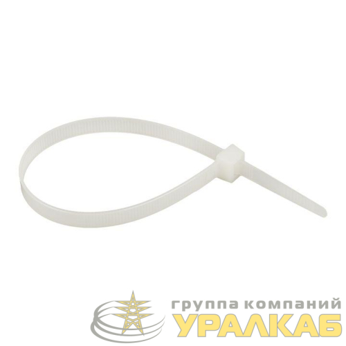 Хомут кабельный 7.2х450 нейл. бел. (уп.100шт) EKF 