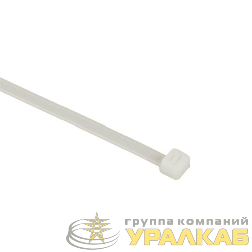 Хомут кабельный 4.8х150 нейл. бел. (уп.100шт) EKF 