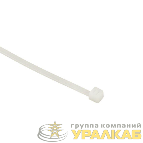 Хомут кабельный 2.5х80 нейл. бел. (уп.100шт) EKF 