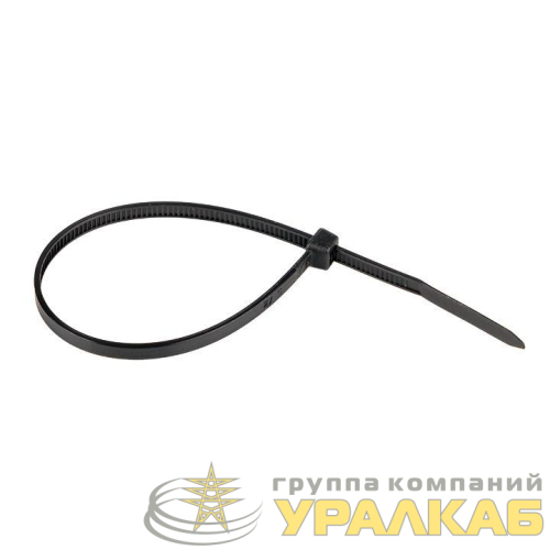 Хомут кабельный 3.6х180 нейл. черн. (уп.100шт) EKF 