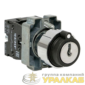 Переключатель BG33 3P 2NO с замком (не возврат.) EKF 
