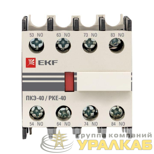 Приставка контактная ПКЭ-40 4НО EKF 