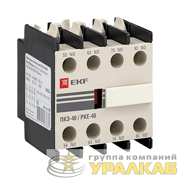 Приставка контактная ПКЭ-40 4НО EKF 