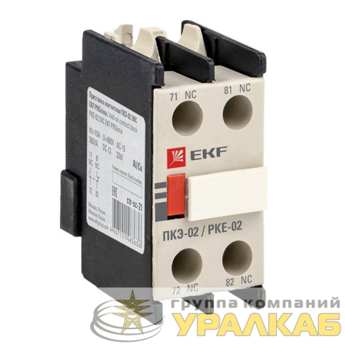 Приставка контактная ПКЭ-02 2НЗ EKF 