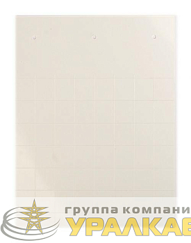 Табличка полужесткая установка в держатель ПВХ-0.5 бел. (уп.240шт) DKC 