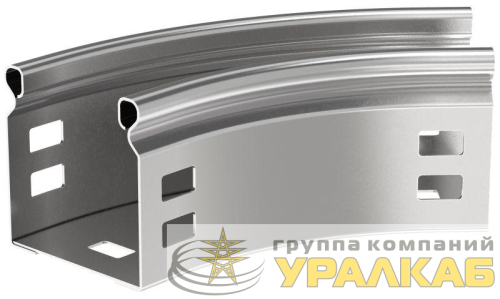 Угол для лотка плавный 45град. 100х50 Г01 ESCA IEK 