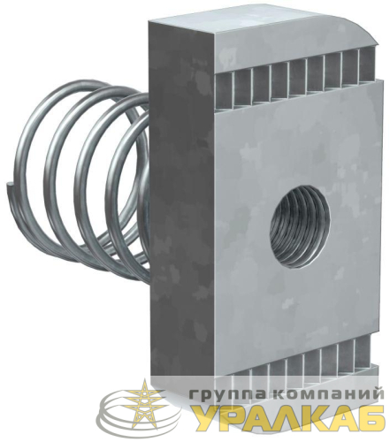 Гайка канальная с пружиной М8х40 (уп.50шт) IEK 