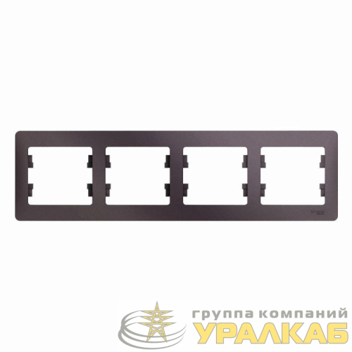Рамка 4-м Glossa горизонт. сиренев. туман SE 