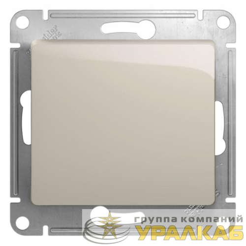 Выключатель 1-кл. СП Glossa 10А IP20 (сх. 1) 10AX механизм молочн. SE 