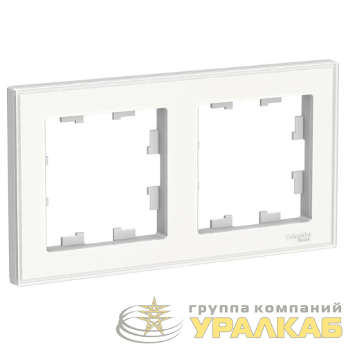 Рамка 2-м AtlasDesign Art бел. SE 