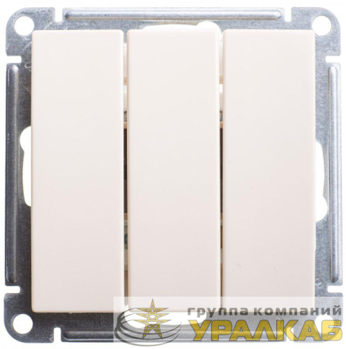 Выключатель 3-кл. СП W59 10А IP20 10AX механизм сл. кость SE 