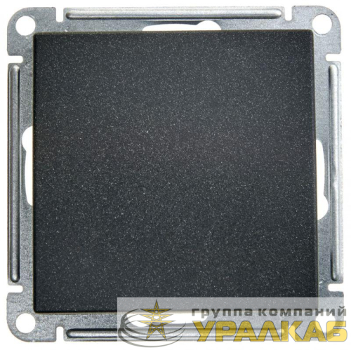 Выключатель 1-кл. СП W59 10А IP20 10AX механизм черн. бархат SE 