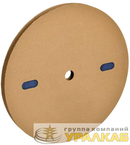 Трубка термоусадочная тонкостен. ТТУ нг-LS 16/8 син. (уп.100м) IEK 